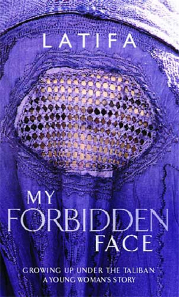 My Forbidden Face book cover by Latifa