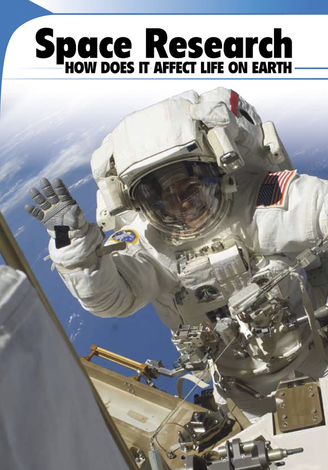 Space Research: How Does It Affect Life on Earth? (BTR Zone: Blue) book cover by 