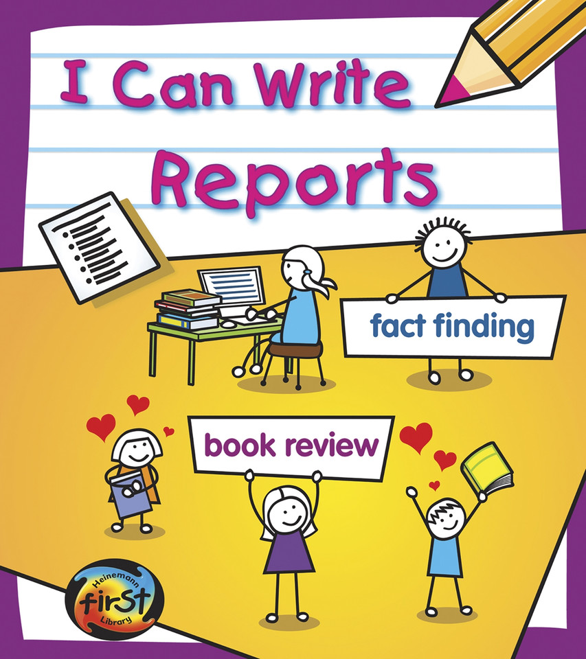 I Can Write Reports (I Can Write) book cover by Anita Ganeri