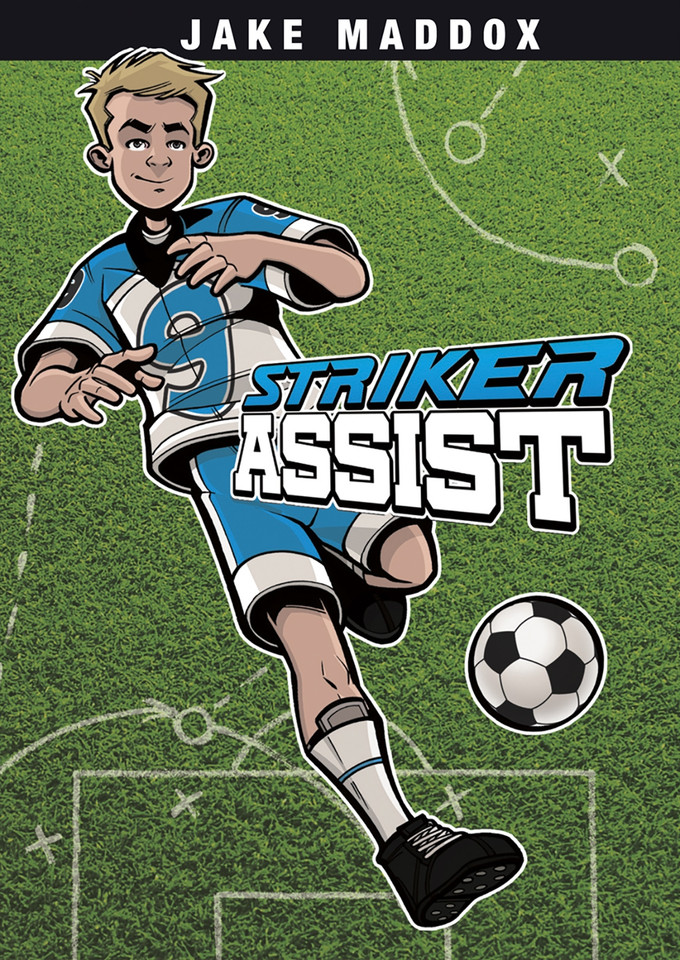 Striker Assist (Jake Maddox Sports Stories) book cover by Jake Maddox