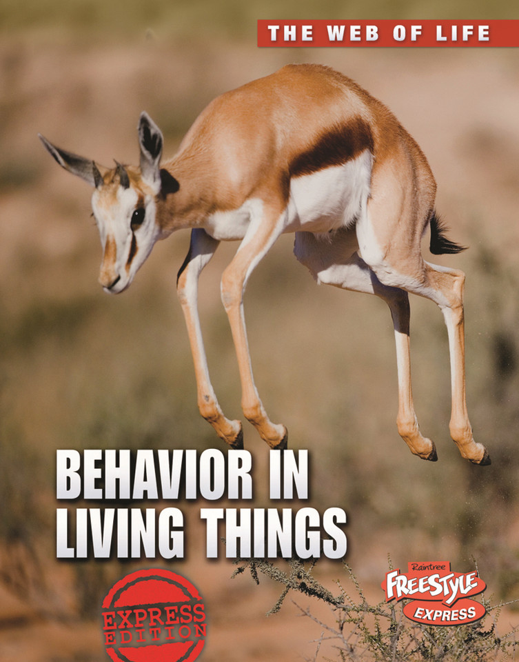 Behavior in Living Things (The Web of Life) book cover by Michael Bright