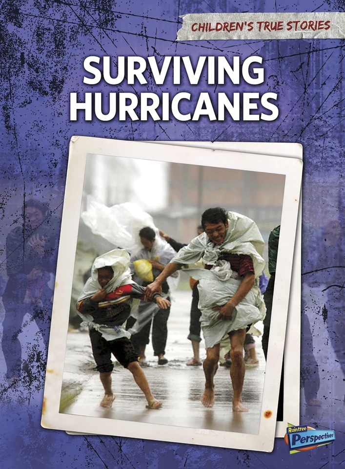 Surviving Hurricanes (Children's True Stories: Natural Disasters) book cover by Elizabeth Raum