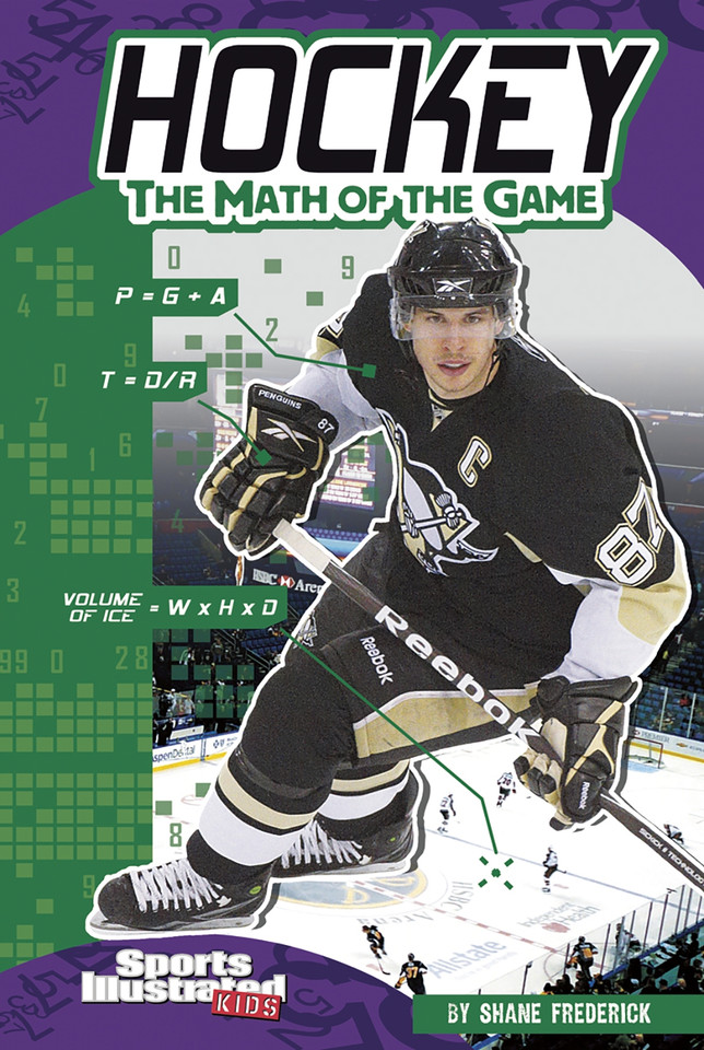 Hockey: The Math of the Game (Sports Math) book cover by Shane Frederick