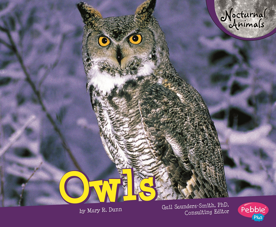 Owls (Nocturnal Animals) book cover by Mary R. Dunn