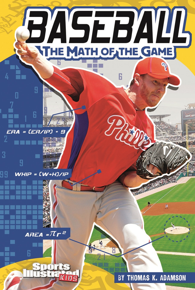 Baseball: The Math of the Game (Sports Math) book cover by Thomas K. Adamson