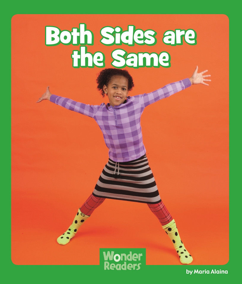 Both Sides are the Same (Wonder Readers Early Level) book cover by Maria Alaina