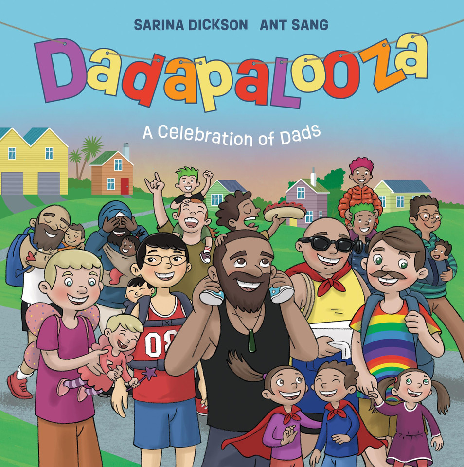 Dadapalooza: A Celebration of Dads book cover by Sarina Dickson