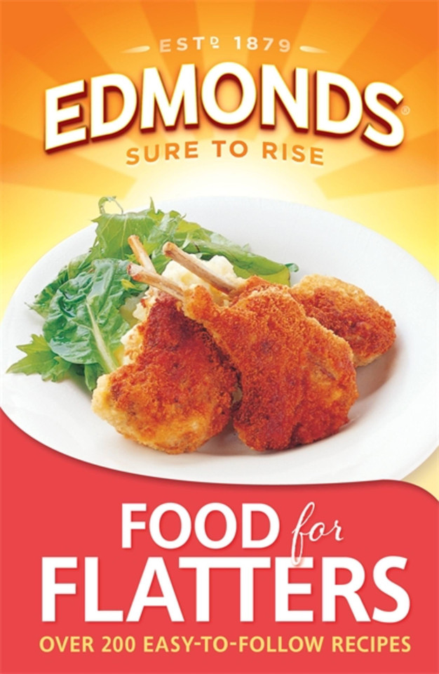 Edmonds Food for Flatters book cover by Goodman Fielder