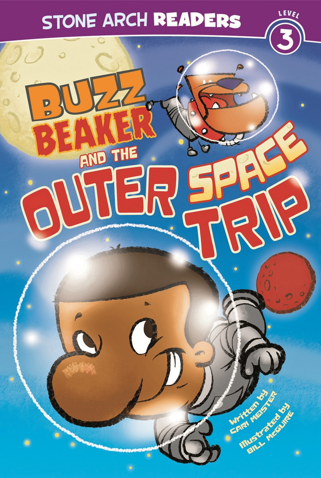 Buzz Beaker and the Outer Space Trip (Buzz Beaker Books) book cover by Cari Meister