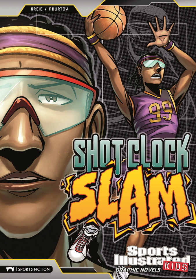 Shot Clock Slam (Sports Illustrated Kids Graphic Novels) book cover by Chris Kreie