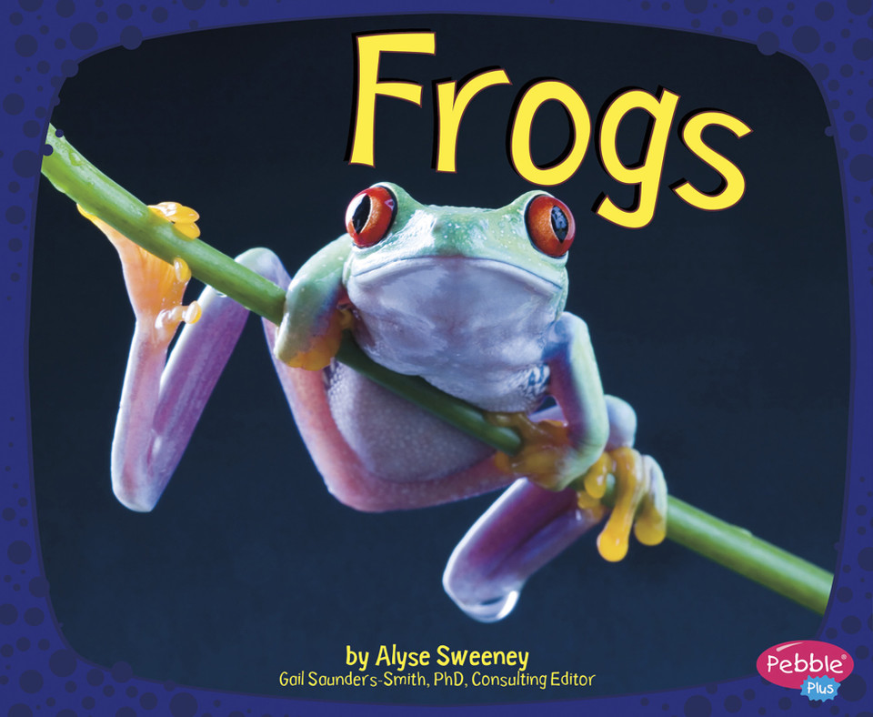 Frogs (Amphibians) book cover by Alyse Sweeney
