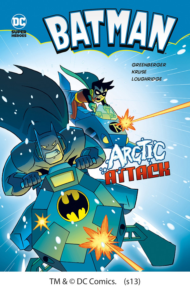 Arctic Attack (Batman) book cover by Robert Greenberger