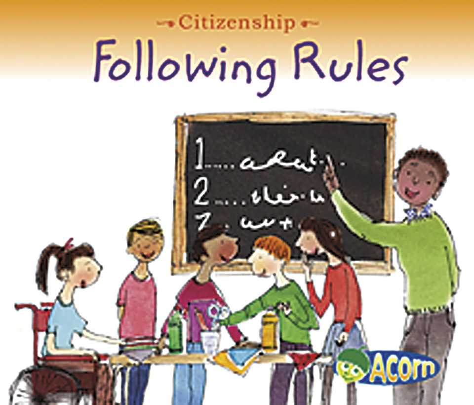 Following Rules (Citizenship) book cover by Cassie Mayer