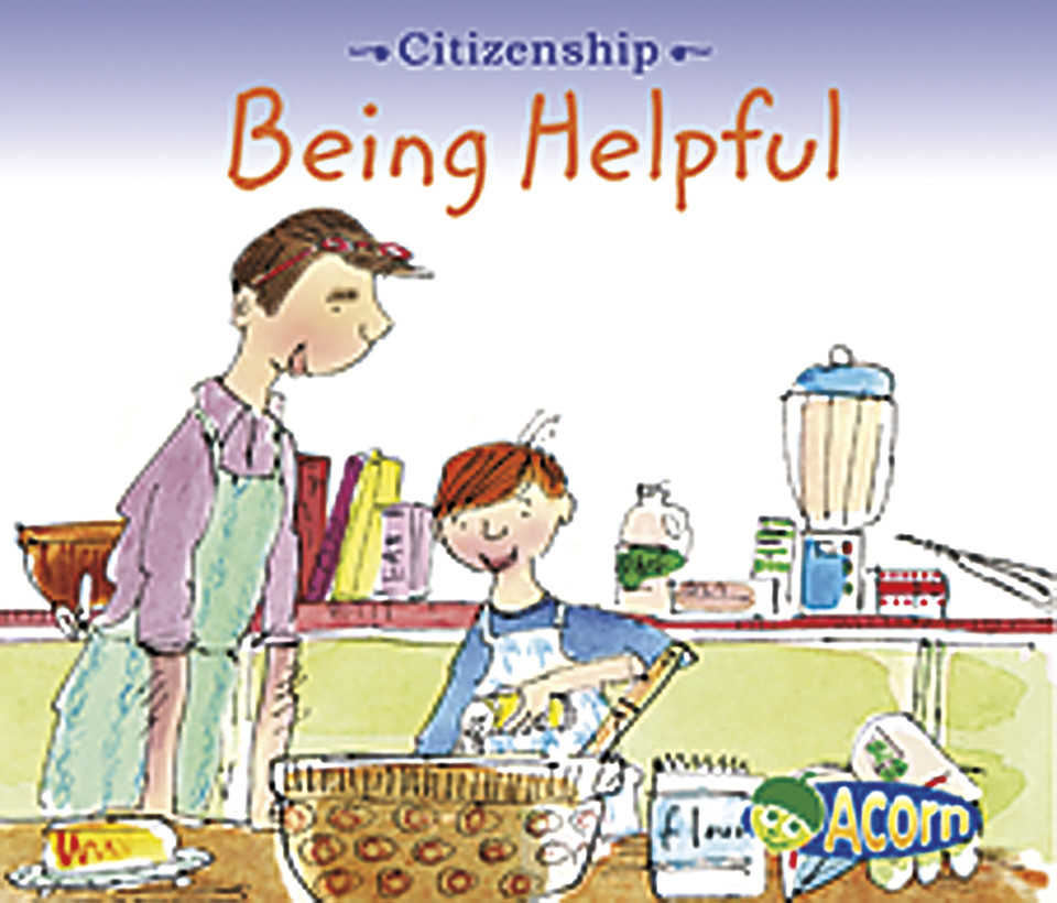 Being Helpful (Citizenship) book cover by Cassie Mayer