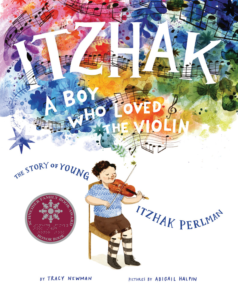 Itzhak: A Boy Who Loved the Violin book cover by Tracy Newman
