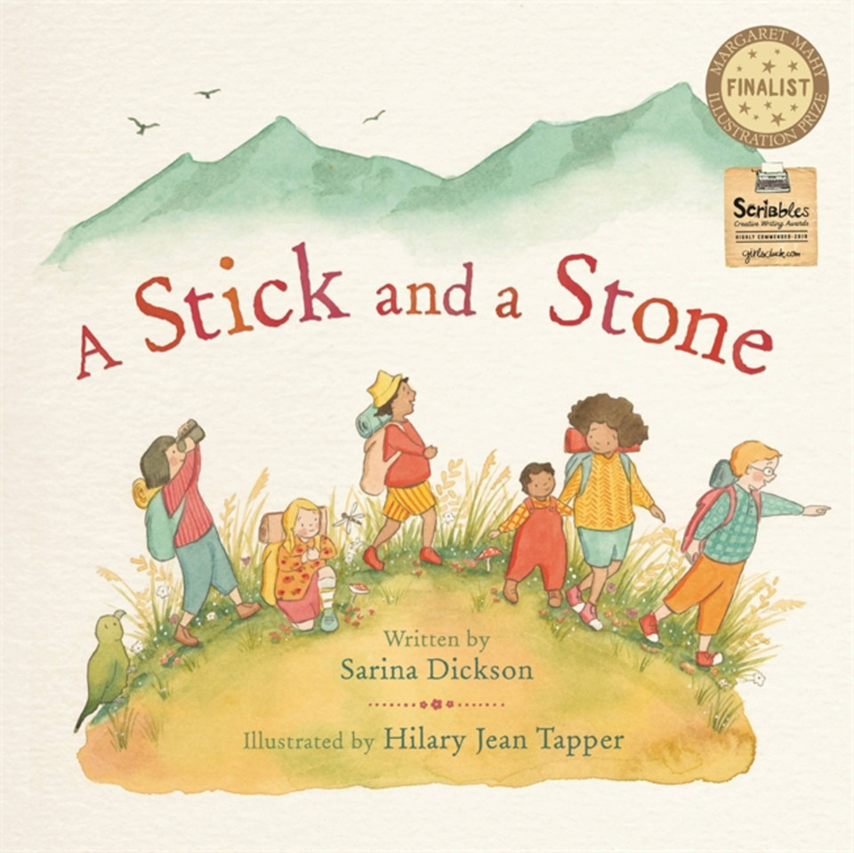 A Stick and a Stone book cover by Sarina Dickson