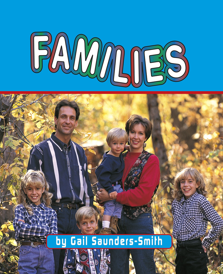Families (People) book cover by Gail Saunders-Smith