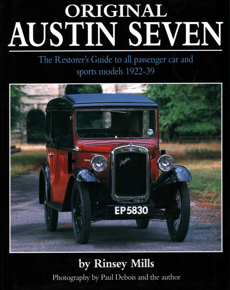 Original Austin Seven: The Restorer's Guide to all passenger car and sports models 1922-39 (Original Series) book cover by Rinsey Mills
