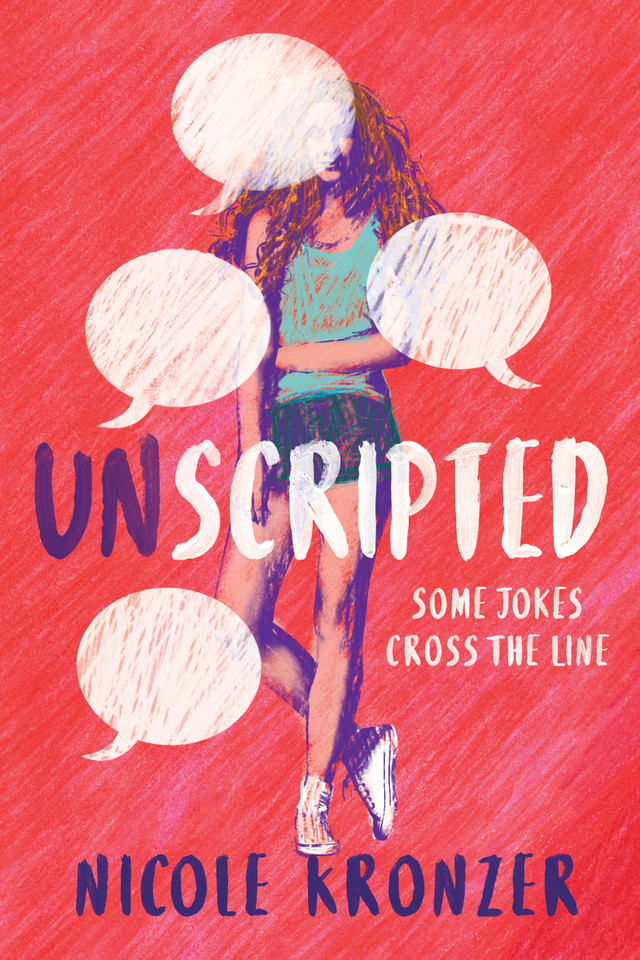 Unscripted book cover by Nicole Kronzer