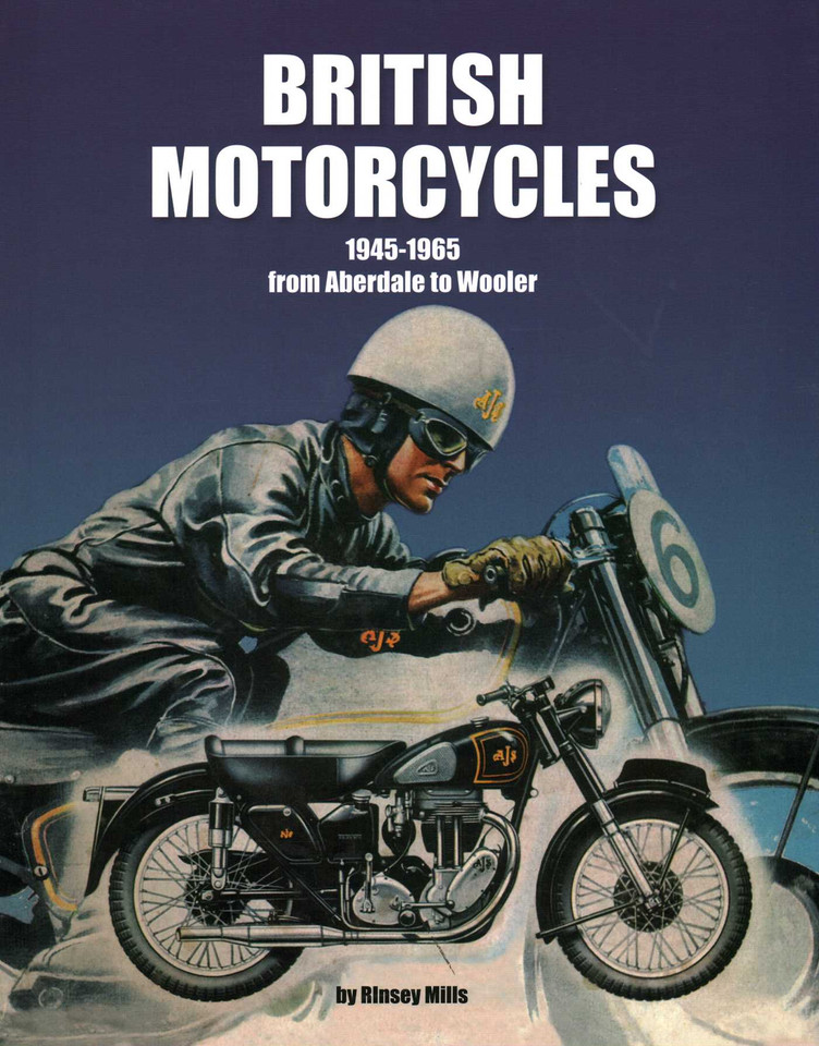 British Motorcycles 1945-1965 book cover by Rinsey Mills