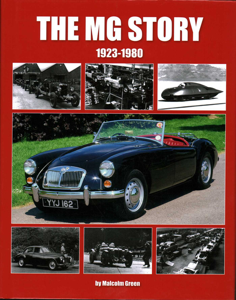 MG Story: 1923 - 1980 book cover by Malcolm Green