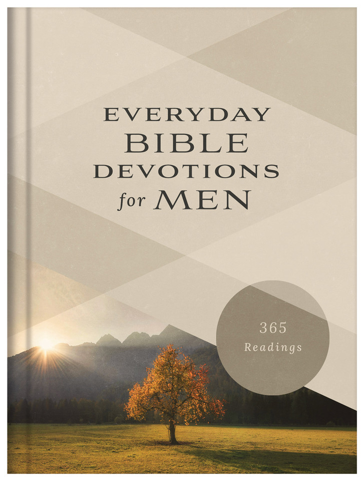 Everyday Bible Devotions for Men: 365 Readings book cover by Compiled by Barbour Staff