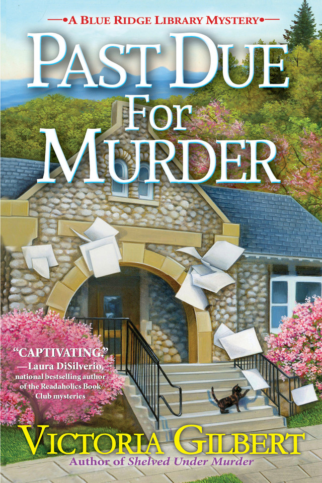 Past Due for Murder (A Blue Ridge Library Mystery) book cover by Victoria Gilbert