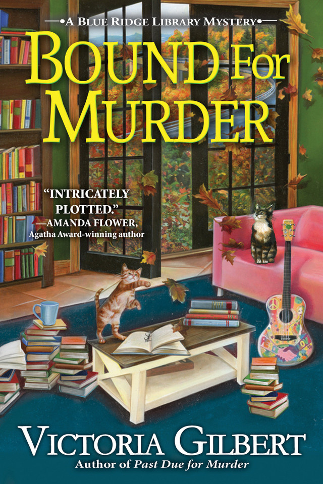 Bound for Murder (A Blue Ridge Library Mystery) book cover by Victoria Gilbert