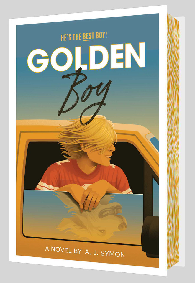 Golden Boy book cover by A. J. Symon