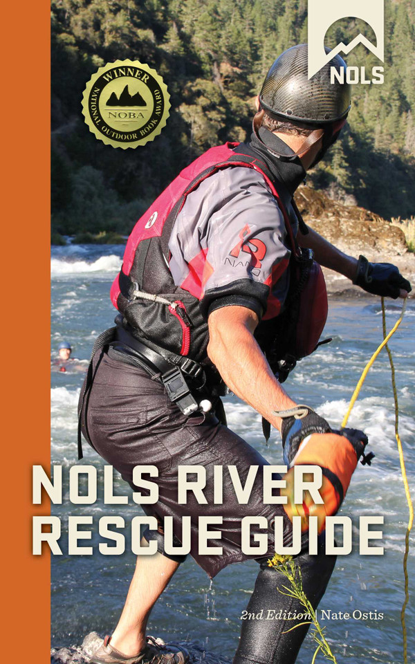 NOLS River Rescue Guide book cover by Nate Ostis