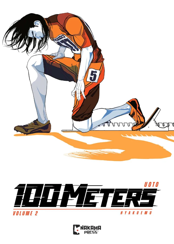 100 Meters Vol. 2 (100 Meters) book cover by Uoto