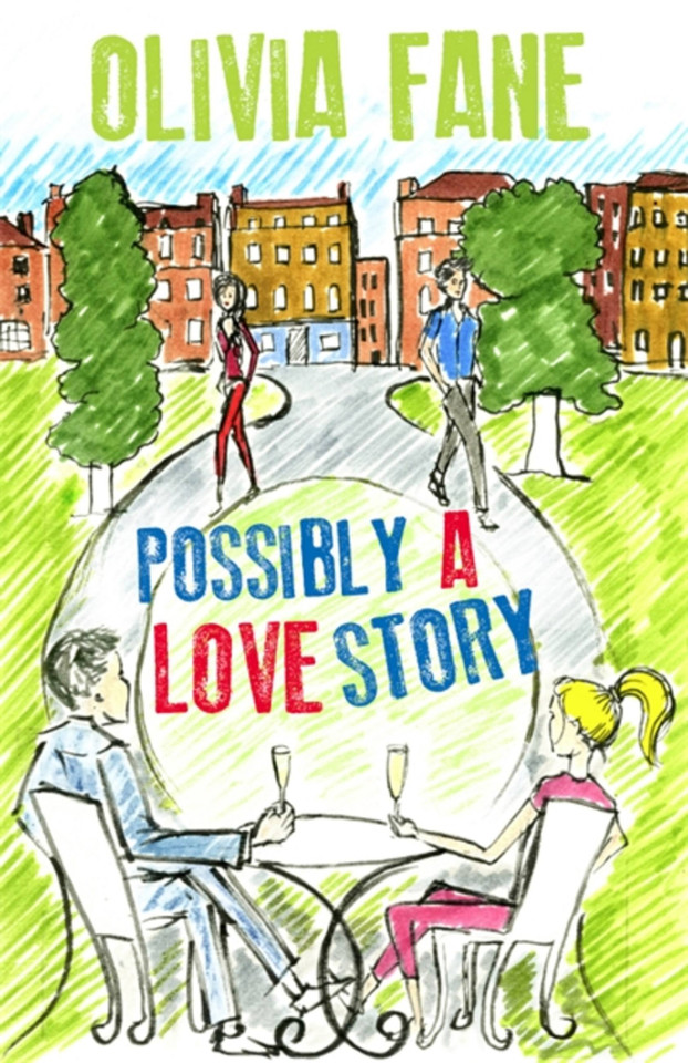 Possibly A Love Story book cover by Olivia Fane