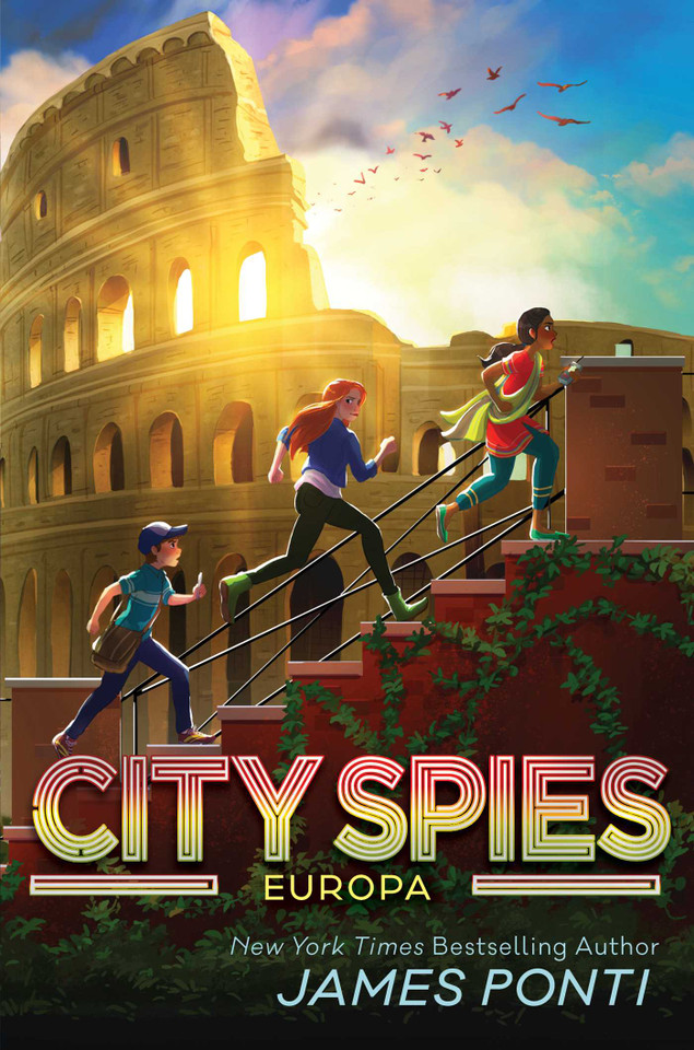 Europa (City Spies) book cover by James Ponti