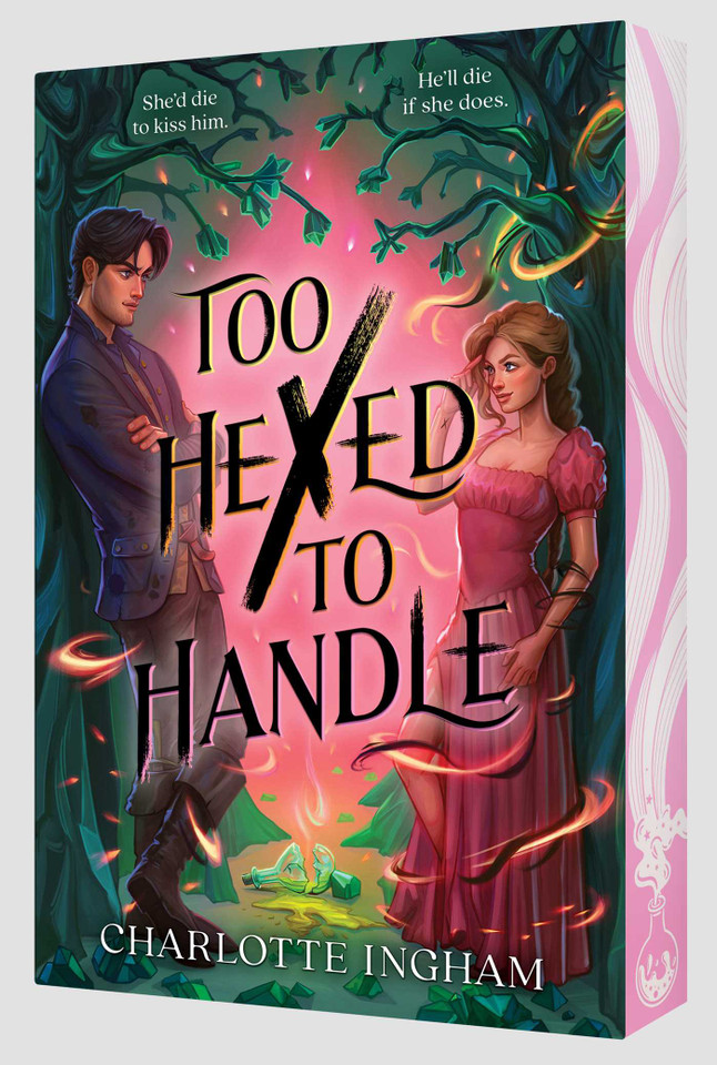 Too Hexed to Handle book cover by Charlotte Ingham