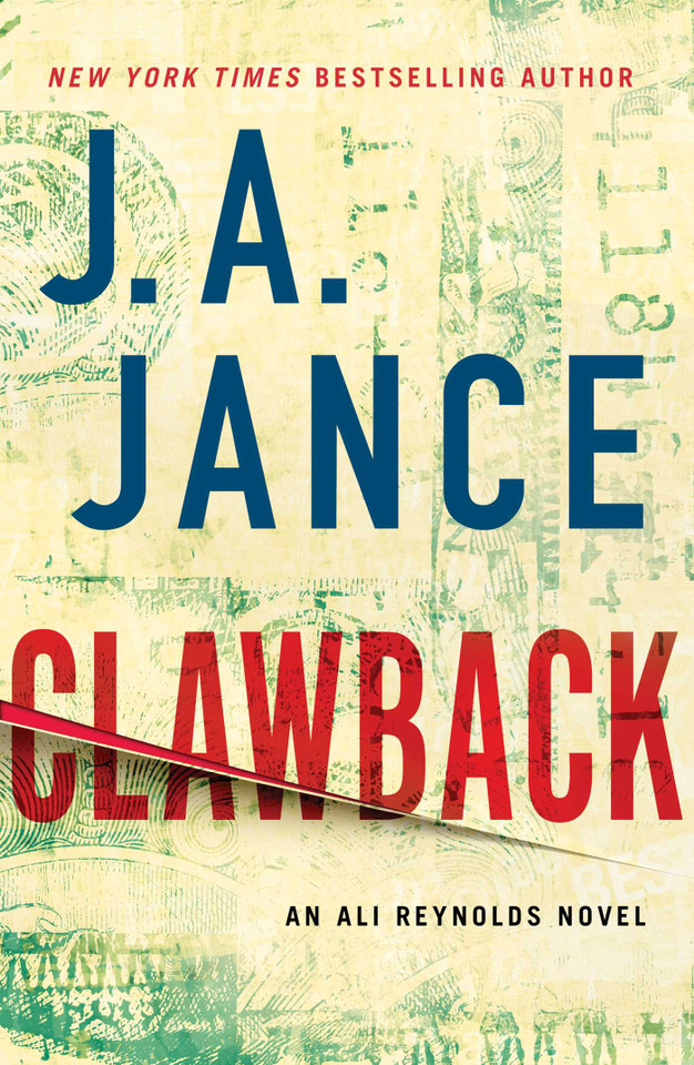 Clawback: An Ali Reynolds Novel (Ali Reynolds Series) book cover by J.A. Jance