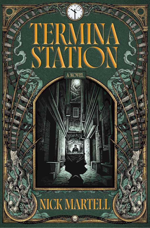 Termina Station: A Novel book cover by Nick Martell