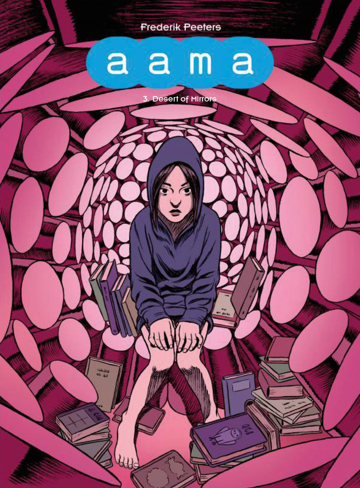 aama: 3. The Desert of Mirrors (aama) book cover by Frederik Peeters