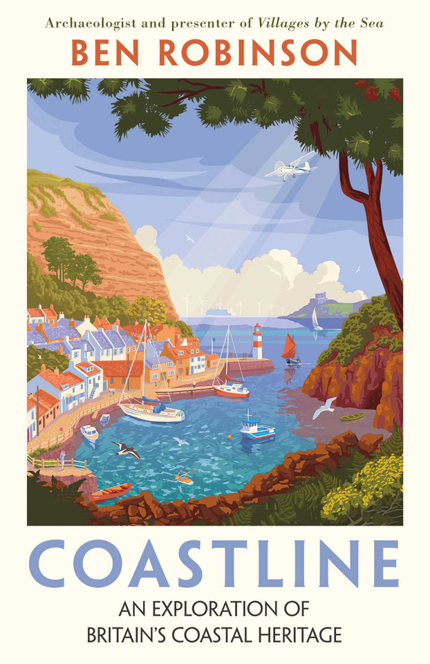 Coastline book cover by Ben Robinson