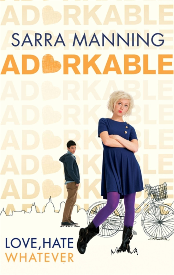 Adorkable book cover by Sarra Manning
