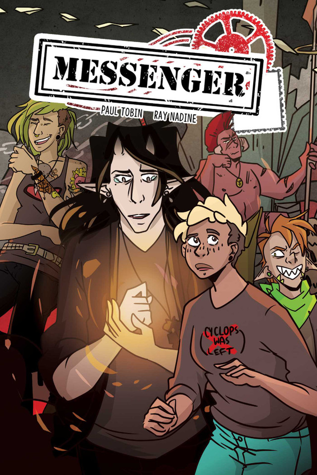 Messenger Volume 2 book cover by Paul Tobin