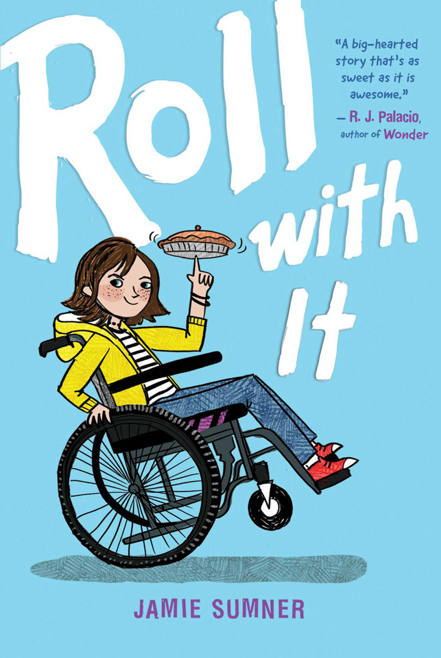 Roll with It (Roll with It) book cover by Jamie Sumner