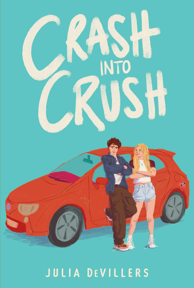 Crash into Crush book cover by Julia DeVillers
