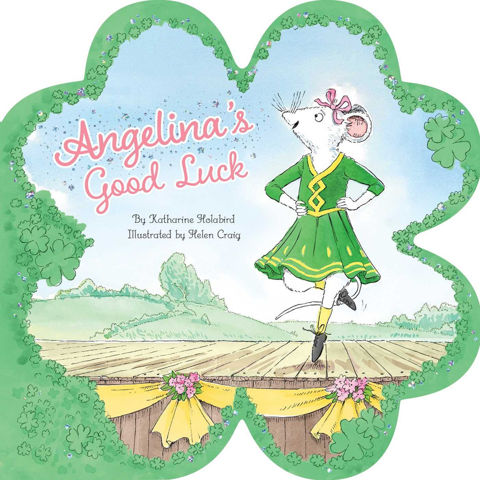 Angelina's Good Luck (Angelina Ballerina) book cover by Katharine Holabird