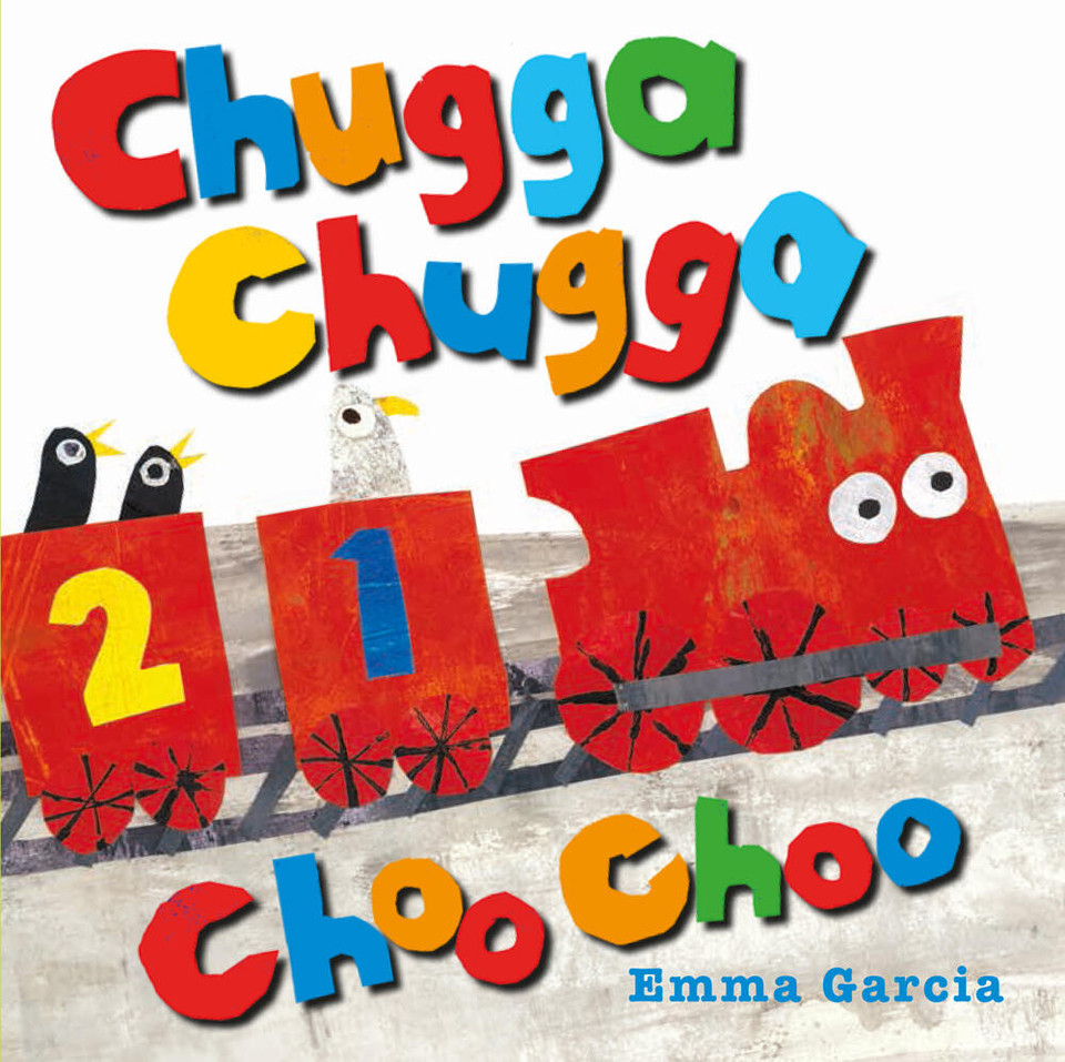 Chugga Chugga Choo Choo (All About Sounds) book cover by Emma Garcia