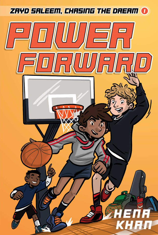 Power Forward (Zayd Saleem, Chasing the Dream) book cover by Hena Khan