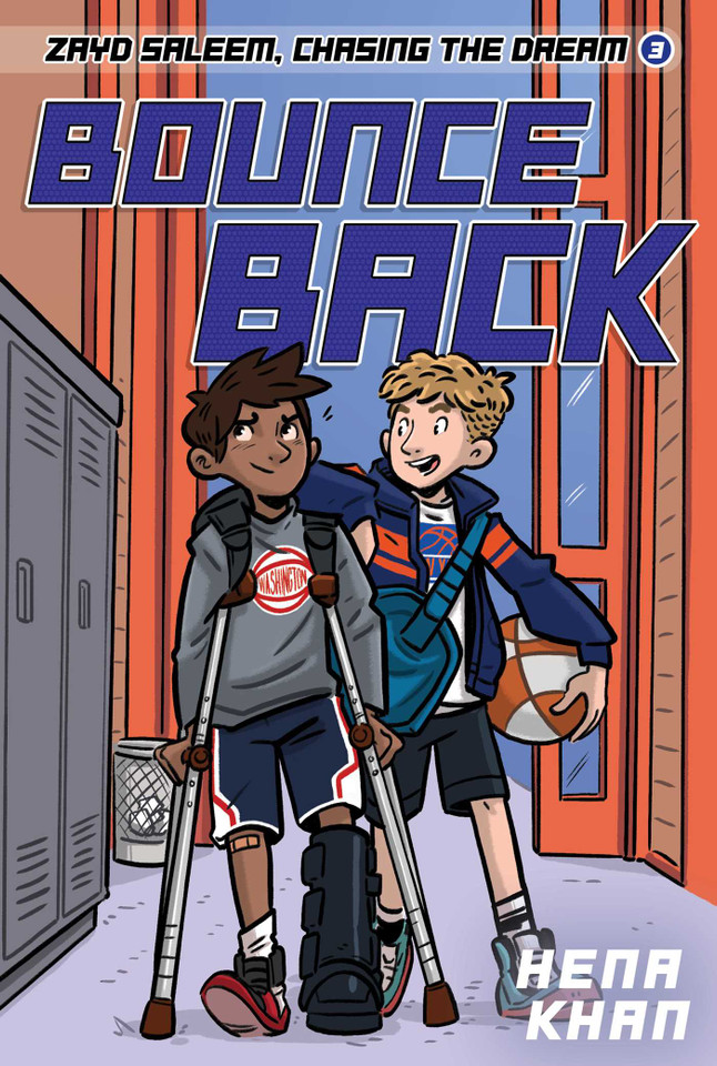 Bounce Back (Zayd Saleem, Chasing the Dream) book cover by Hena Khan