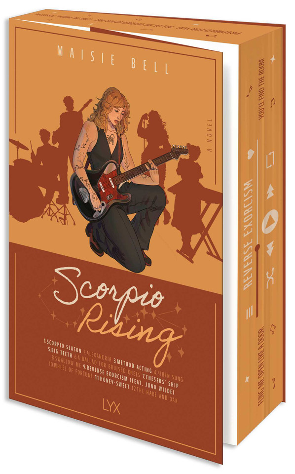Scorpio Rising (Scorpio Season) book cover by Maisie Bell