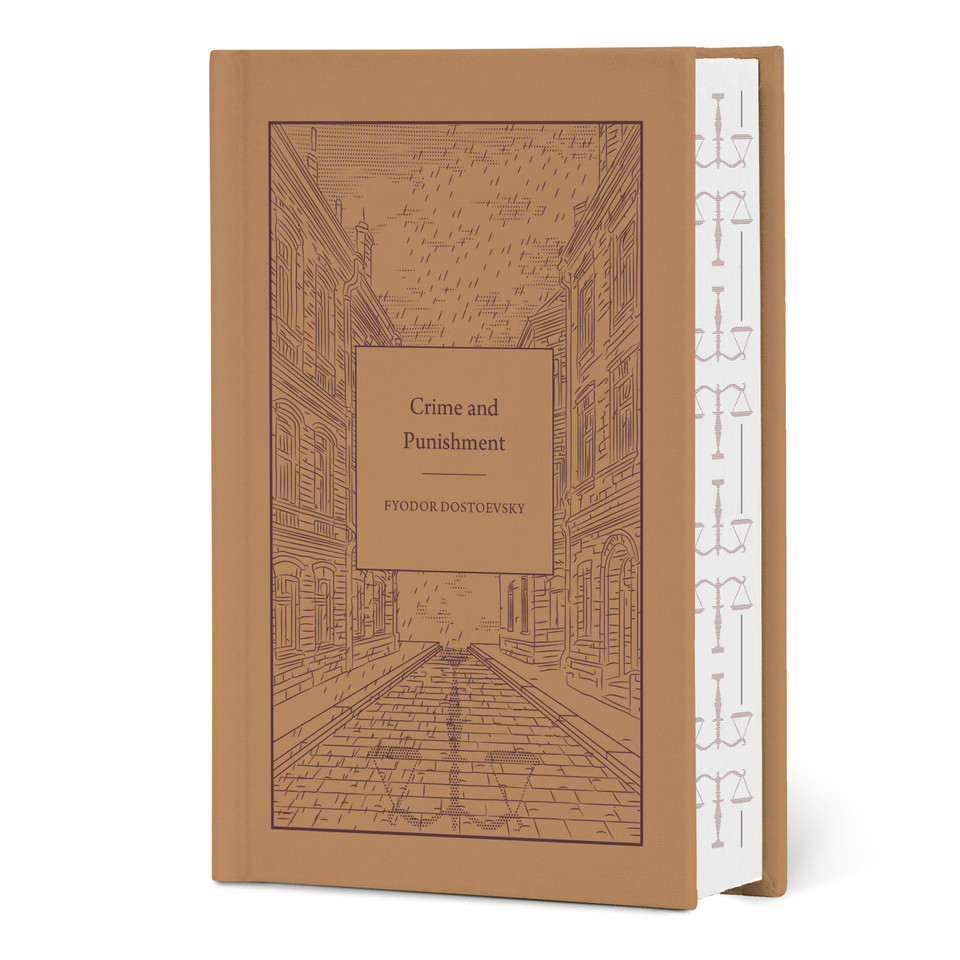 Crime and Punishment (Signature Clothbound Editions) book cover by Fyodor Dostoevsky