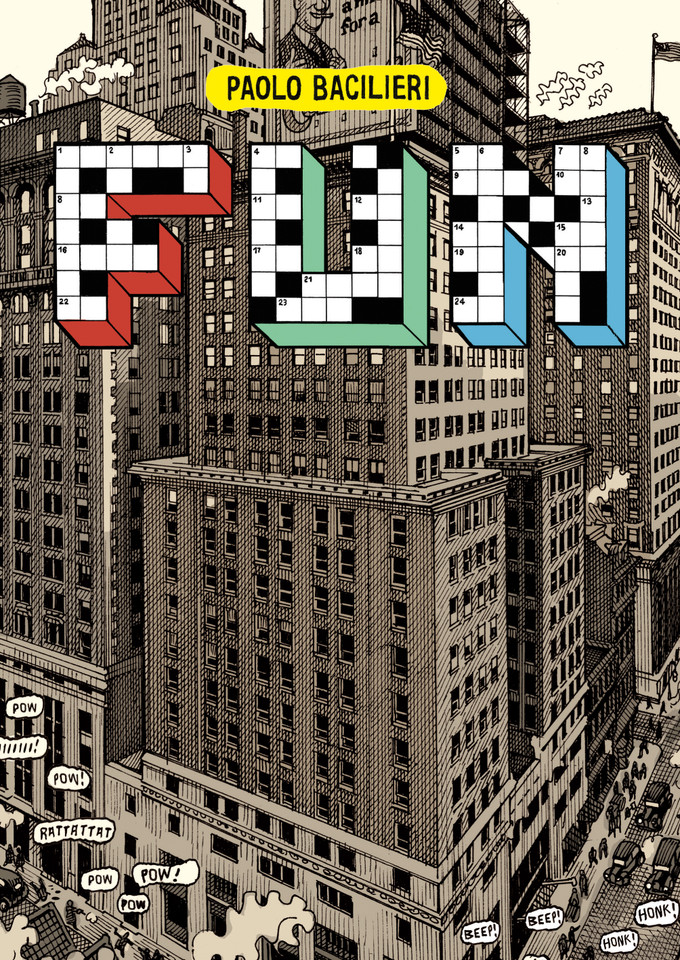 FUN: Spies, Puzzle Solvers, and a Century of Crosswords book cover by Paolo Bacilieri