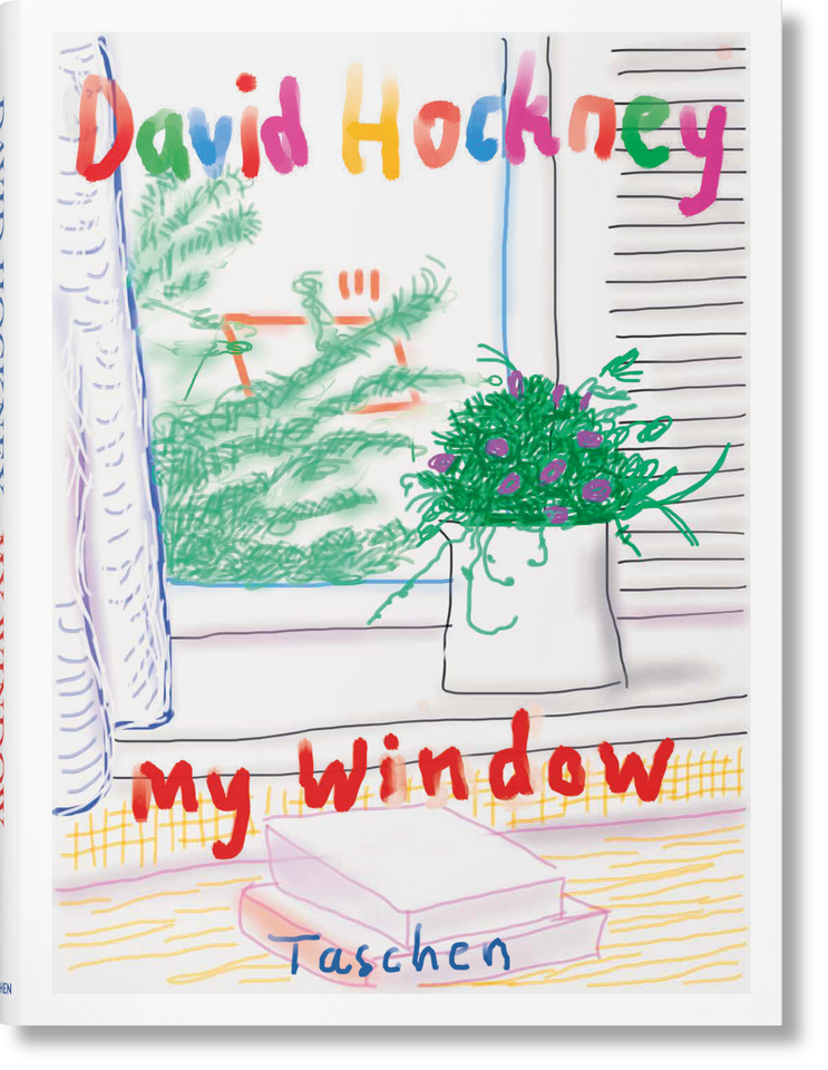 David Hockney. My Window (Extra Large) book cover by 